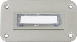 Płytka do dzwonka Heidemann, 24 V/1 A, stali szlachetnej