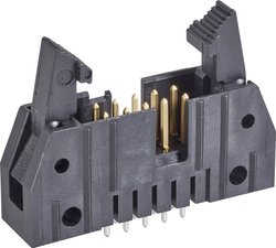 TE Connectivity 5499160-1 Listwa połączeniowa z krótką dźwignią do usuwania Siatka: 2.54 mm Ilośc pinów: 10 Ilość rzędów: 2 1 szt.