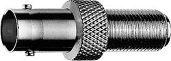 Adapter koncentryk Telegärtner J01008A0021 złącze żeńskie BNC - złącze żeńskie F 1 szt.