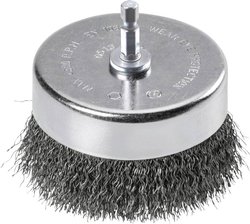 kwb SZCZOTKA DO GARNIC, BARDZO CIĘŻKA, DRUT STALOWY HSS, KARBOWANY 602430 1 szt.