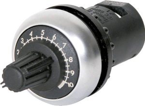 Potencjometr obrotowy  mono 0.5 W 10 kΩ Eaton M22S-R10K 1 szt.