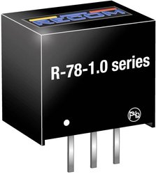 Przetwornica DC/DC, do PCB RECOM R-781.8-1.0 R-781.8-1.0, SIP-3, 1.8, 1 A, 1 szt.