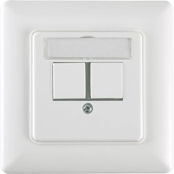 Zaślepka Renkforce RF-4504456, 2 Porty, otwory montażowe