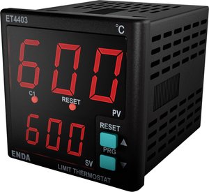 Monitorowanie temperatury Enda ET4403-230 +1 do +50 °C (S x W) 48 mm x 48 mm