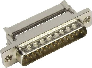 Listwa żeńska D-Sub Harting 09 66 418 7500, rzędy: 2, styki: 37, 180 °, 1 szt.