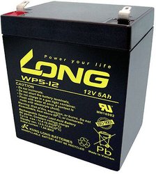Akumulator ołowiowy Long WP5-12/F1 WP5-12/F1, AGM, 12 V, 5 Ah