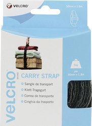 Taśma rzepowa z paskiem element z pętelkami i haczykami (D x S) 1800 mm x 50 mm czarny VELCRO® VEL-EC60326 1 szt.