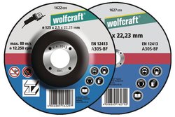 Tarcza tnąca wygięta Wolfcraft  1622300 125 mm 5 szt.