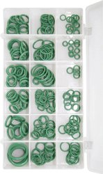 Pierścieni samouszczelniających HNBR O-Ring zestaw 205-częściowy Kunzer 7OS205 Zawartość 1 zest.