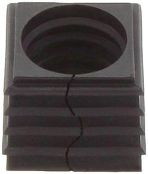 Element uszczelniający CONTA-CLIP KDS-DE 15-16 BK 28670.4, (D x S x W) 20.3 x 20.3 x 17.7 mm, termoplastyczny elastomer, 10 szt.