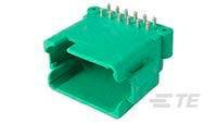 Obudowa złącza pin męskiego na PCB TE Connectivity DTF13-12PC, wire-to-board, piny: 12, 1 szt.
