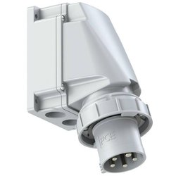 Wtyczka urządzenia naściennego CEE 63A 5p 1h IP67 POWER TWIST Złącze męskie ścienne CEE PC Electric 535-1 63 A