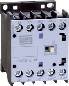 Stycznik WEG CWC012-10-30C03 12486694, 3 styki, 24 V/DC, 12 A, 1 szt.