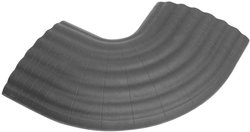 Złącze 90° DEFENDER by Adam Hall 85161GREY, (D x S x W) 210 x 125 x 20 mm, szary, 1 szt.