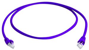 kabel LAN Telegärtner L00003A0147, 5 m, RJ45, CAT 6a, S/FTP, 5.00 m, liliowy