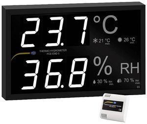 Miernik do zabudowy PCE Instruments PCE-EMD 5 PCE-EMD 5 0 do 50 °C