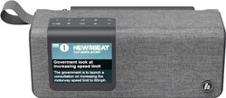 Cyfrowe radio „DR200BT”, FM / DAB / DAB + / Bluetooth / zasilanie bateryjne Radio Hama DR200BT DAB+, UKW szary