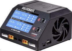 Ładowarka modelarska VOLTCRAFT V-Charge 600 DUO, 16 A, LiPo, LiHV, LiIon, LiFePO, NiMH, NiCd, Akumulator ołowiowy