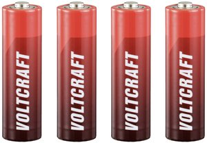 Baterie AA VOLTCRAFT Industrial LR6 VC-12714150, 1.5 V, alkaliczno-manganowe, 4 szt.