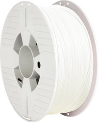 Filament do drukarek 3D ABS Verbatim 55027, Średnica filamentu: 1.75 mm, 1000 g, biały