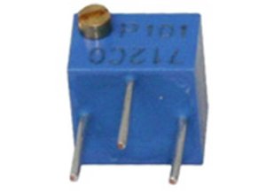 Potencjometr z cermetalu, 12 obrotów, 5 kΩ, 0,25 W, THT, z boku, 3266P-1- Bourns 3266P-1-502LF  5 kΩ THT  1 szt.