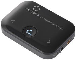 Nadajnik/odbiornik muzyczny Bluetooth® Renkforce RF-BTR-150 Wersja Bluetooth: 5.0 8 m zintegrowany akumulator