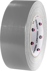Taśma materiałowa TOOLCRAFT Gaffer 54B48L20AC 54B48L20AC (D x S) 20 m x 48 mm 20 m 1 szt.