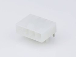 Listwa kołkowa, żeńska, do wbudowania, standardowa Molex MOL Power & Signal Sol. 39303045, piny: 4, 13 A, 1 szt.