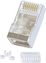 Przejściówka, adapter LAN LINDY LINDY RJ45 Stecker STP Cat.6 10St.