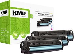 KMP Toner, zestaw Zamiennik HP 131A, CF211A, CF212A, CF213A Cyjan, Magenta, Żółty 1800 strony KMP 1236,0030 Kaseta tonera 1 zest.