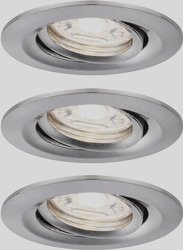 Oświetlenie wewnętrzne LED Paulmann EBL Nova mini Coin 94295 Zestaw 3-elementowy 4 W