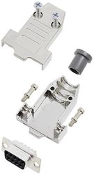 Zestaw listew żeńskich D-Sub TRU COMPONENTS TCDTNT09MDMSK 7709872, rzędy: 2, styki: 9, 180 °, 1 szt.