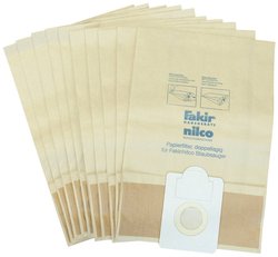 Worki filtracyjne papierowe (opakowanie = 10 sztuk) Papierowe worki filtracyjne ESD    BJZ A-32134