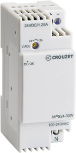 Zasilacz na szynę DIN Crouzet Miscellaneous 89451003   1.25 A 30 W