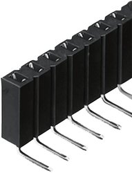 Pojemniki z technologią lutowania RM 2.54, kątowe Seria BL 3 ... Gniazdo montażowe żeńskie Fischer Elektronik BL 3/ 36/Z