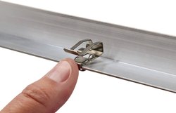 Klips krawędziowy HellermannTyton MSC2-SS304-ML 151-00982, 1 szt.