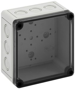 Obudowa instalacyjna Spelsberg TK PS 1313-7-tm 10600501, poliwęglan, polistyrol (EPS), 130 x 130 x 75 , szaro-biały (ral 7035), 1 szt.