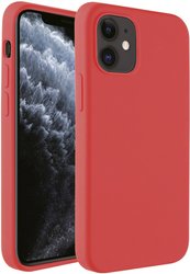 Vivanco HCVVIPH12R Futerał backcase Apple iPhone 12 mini czerwony Ładowarka indukcyjna, Odporny na wstrząsy, Wodoodporny