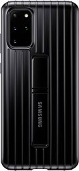 Samsung Protective Standing Cover Cover Samsung Galaxy S20+ czarny Odporny na wstrząsy, Funkcja podstawki