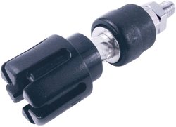 Gniazdo zaciskowe do zabudowy TP/6 Cliff CL159709, 30 A, czarne