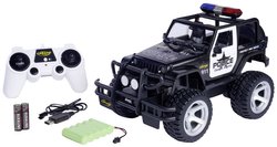 Samochód RC dla początkujących Carson Modellsport Jeep Wrangler Police, 2,4 GHz