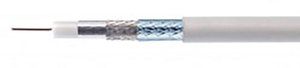 Kabel koncentryczny Kathrein 21510025, Średnica zewnętrzna: 6.90 mm, 75 Ω, 120 dB, biały, 100 m
