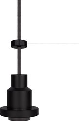 Lampa sufitowa, podwieszana LEDVANCE Vintage 1906 Pendulum L 4058075227996 E-27 czarny