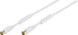 Kabel Anteny Vivanco 48120 48/30 30GW, 110 dB, 3.00 m, pozłacane styki, z rdzeniem ferrytowym