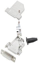 Zestaw listew żeńskich D-Sub encitech DTSL15-SJSRG-S-HDS26-W-K 6355-8092-12, rzędy: 3, styki: 26, 45 °, 1 szt.