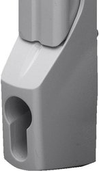 Uchwyt  Rittal TS 8611.070 do półcylindrów szaro-biały (ral 7035)  1 szt.