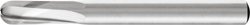 Frez HSS, kształt cylindryczny, trzpień 6x16 mm ø 6 mm, zęby 1 Frez PFERD HSS C 0616/6 Z1 22410716, 6 mm x 60 mm , 1 szt.