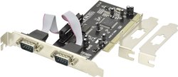 Karta PCI Serial I/O, 2 porty, 2x DSUB 9, chipset MCS9865 Karta portu szeregowego Digitus DS-33003 2 Porty PCI