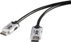 Kabel HDMI SpeaKa Professional SP-6344136, 1x złącze M HDMI na 1x złącze M HDMI, 2 m, czarny