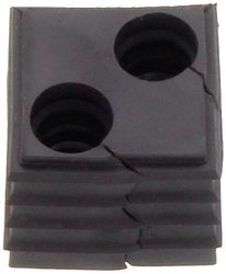 Element uszczelniający CONTA-CLIP KDS-DE 2X8 BK 28691.4, (D x S x W) 20.3 x 20.3 x 17.7 mm, termoplastyczny elastomer, 10 szt.